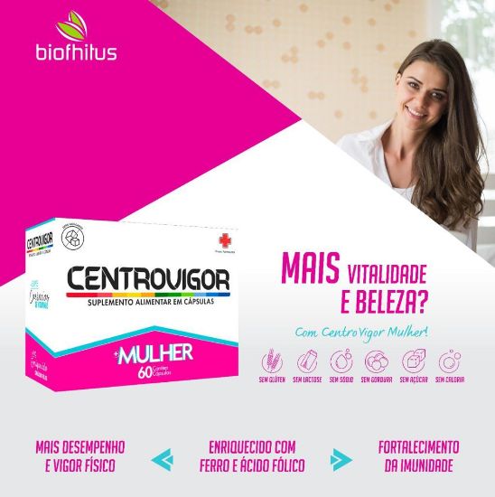 Imagem de CENTRO VIGOR MULHER 60 CÁPSULAS